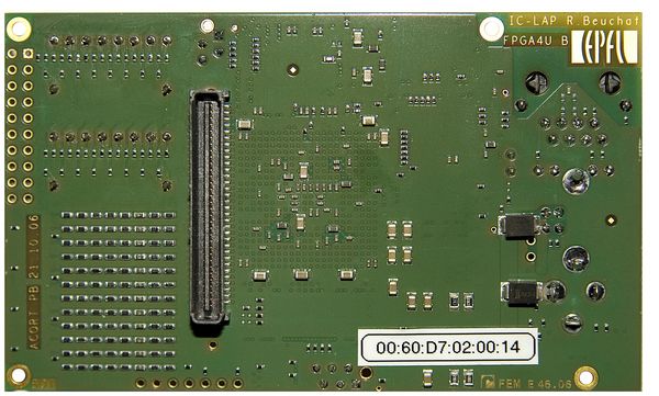 The FPGA4U Board (back)